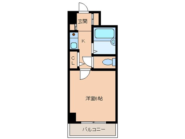 ドミール橘の物件間取画像